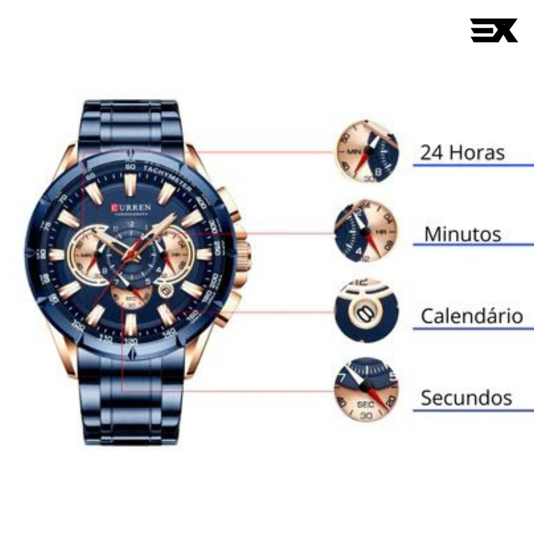 Montre en acier inoxydable Eminent