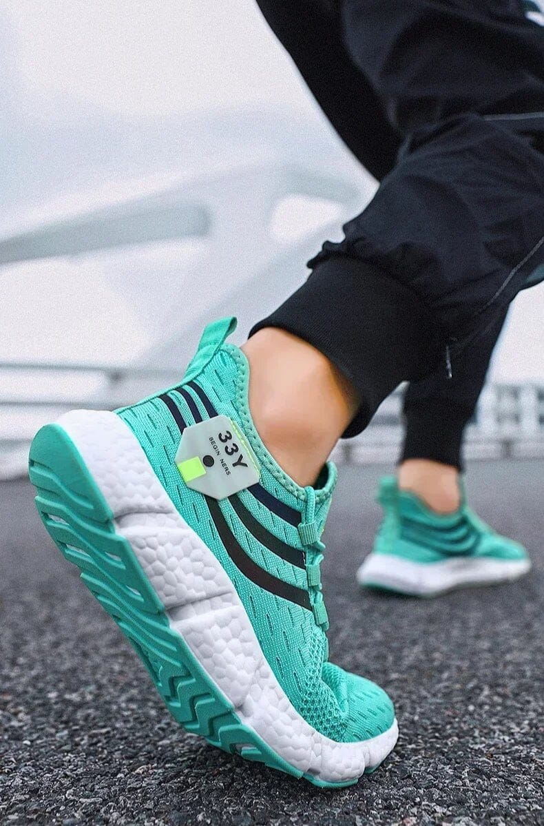 Blue Wolf Unisex Sneakers for Running and Walking