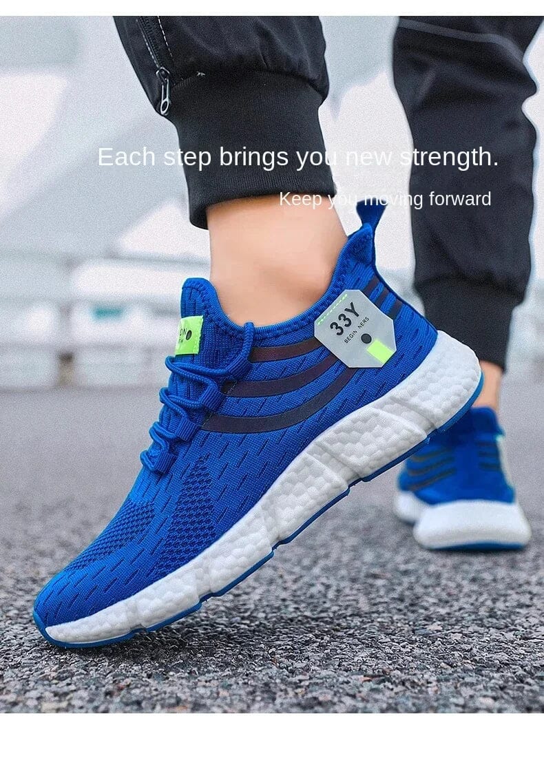 Blue Wolf Unisex Sneakers for Running and Walking