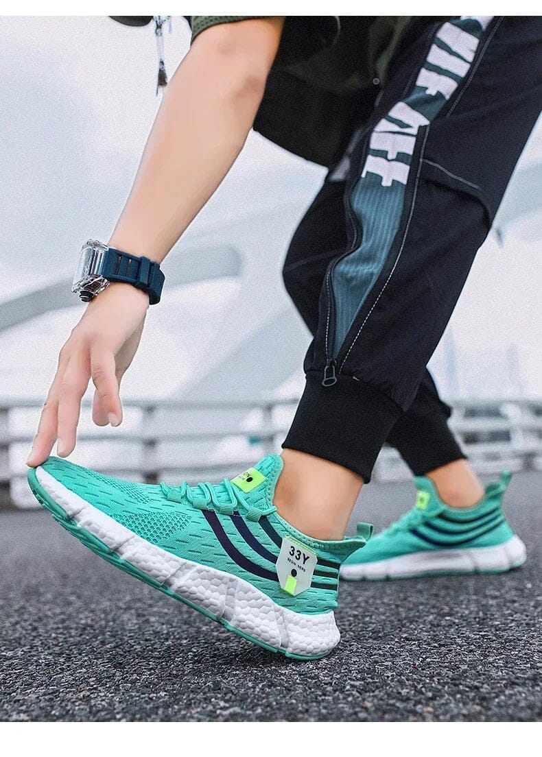 Blue Wolf Unisex Sneakers for Running and Walking