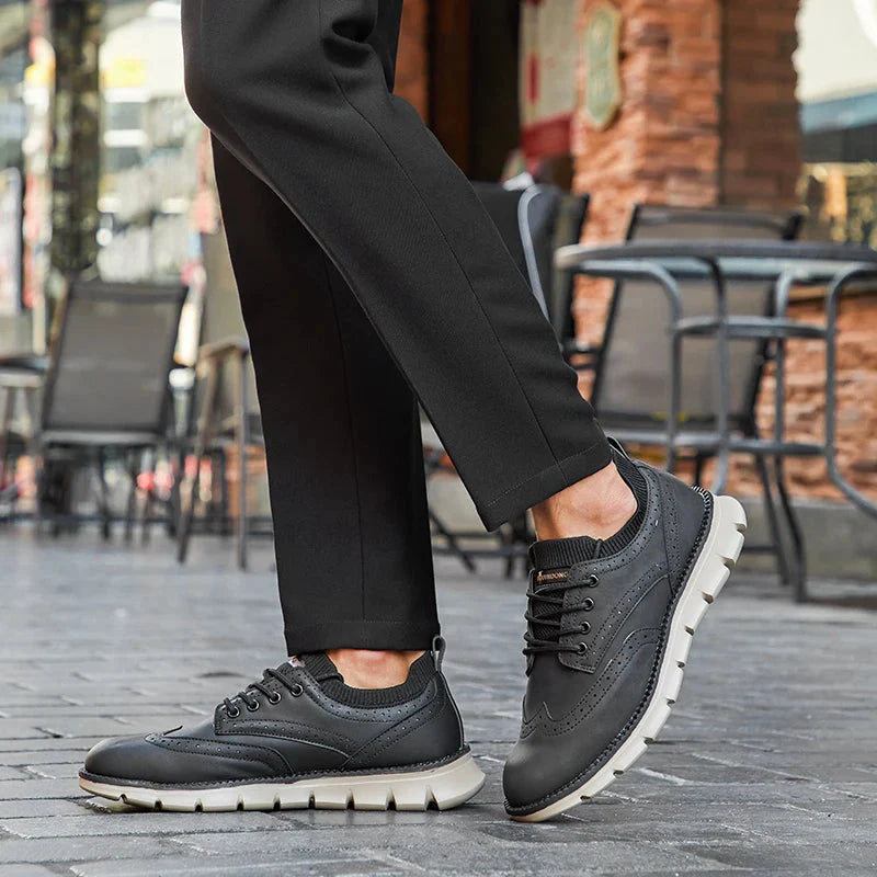 Everett Men's Sneakers: Ultra Comfortable Leather Design