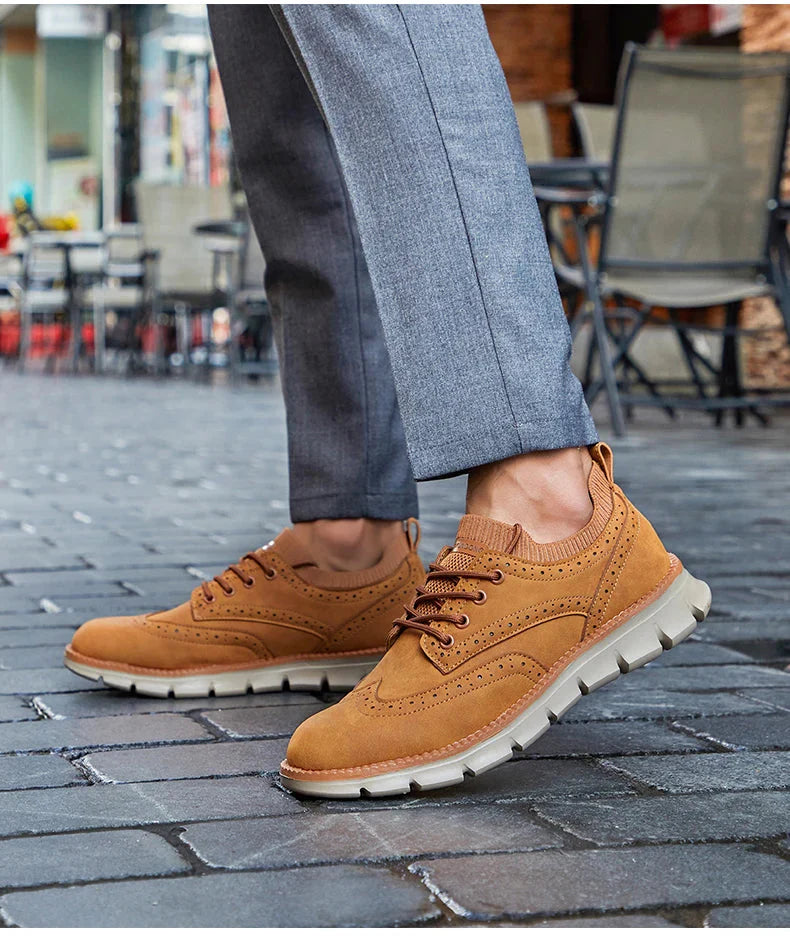 Everett Men's Sneakers: Ultra Comfortable Leather Design