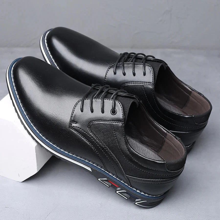Vitorini Genuine Leather Oxford Dress Shoes